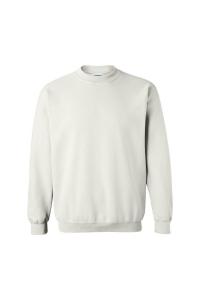 Толстовка с круглым вырезом из плотной смеси Gildan, белый