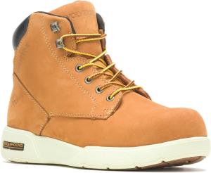 Мужские ботинки WOLVERINE Kickstart DuraShocks с композитным носком и высотой 15 см, Wheat