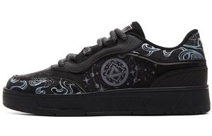 Кроссовки для скейтбординга с амортизацией, легкие, дышащие, низкие, мужские, черные PEAK, Black