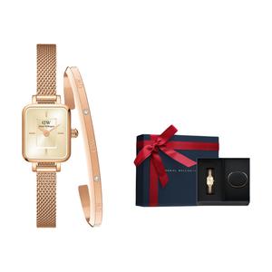 Браслет из сплава Daniel Wellington унисекс DW/DanielWellington, Small Sugar Cube Wrist Watch & Small Size Bangle