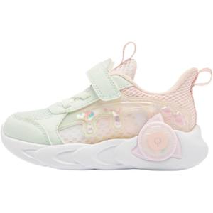 QIAODAN Скользостойкие низкие детские ботинки Green Pink Infant And Toddler