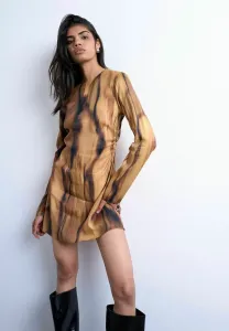 Коктейльное платье/праздничное платье tsjill Topshop, Chocolate Brown