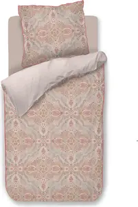 Постельное белье PIP Studio Percale 135x200, лунный цветок, светло-розовый орнамент, розовое, двустороннее PiP Studio