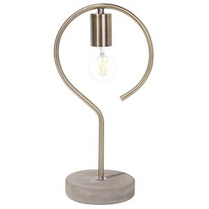 Настольная лампа Beliani, 14x20x40 см, цвет латуни