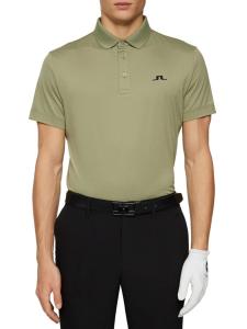 Рубашка-поло Bridge J.Lindeberg, цвет Oil Green