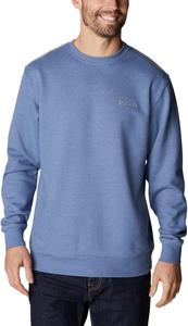Толстовка Columbia Men's Hart Mountain II Crew Neck, Carbon/Red Spark