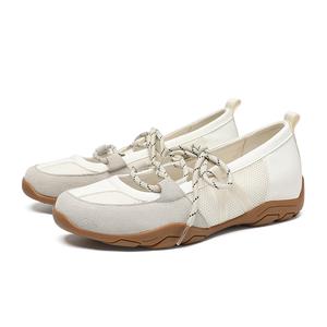 ZHR Мэри Джейн туфли женские серо-бежевые, цвет Beige