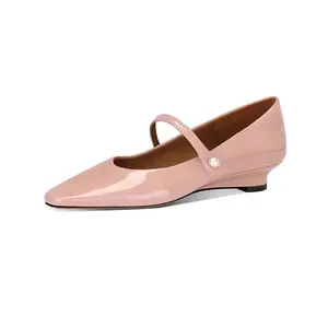 Туфли Мэри Джейн на толстом каблуке 2,5 см женские JESSICA SOPHIA, Black