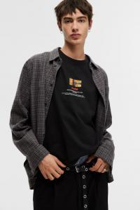 Футболка свободного кроя H&M, мультиколор