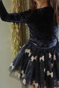 Детская юбка ЮБКА ИВОННА Konges Sløjd, темно-синий