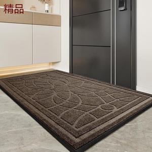 Dajiang Ковер 60x90 см для входной двери, отеля и торгового центра, Mandala - Rice Brown, 1 см*1 см, для помещений и улицы, удаление песка, без пыли