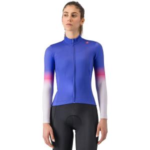Футболка Castelli Corso Thermal Limited Edition Castelli, Belgian Blue/Pool Blue/Violet Pink