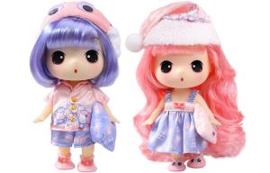 Коллекция Goodnight Sweetheart Bestie, кукла в пижамном стиле, 1 пара 18см шаровых шарнирных кукол Ddung