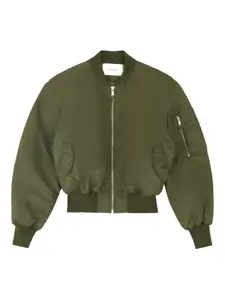 Бомбер с объемными рукавами ENTIRE STUDIOS, зеленый