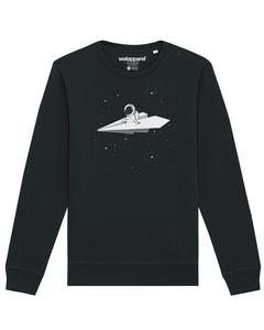 Свитер Watapparel Sweatshirt Fly me to the moon, черный