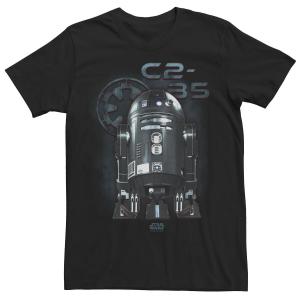 Мужская футболка Rogue One C2-B5 Empire Droid с рисунком Star Wars
