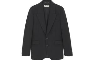 SAINT LAURENT Мужской деловой костюм черный, Gray Black