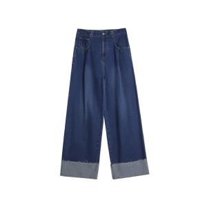 Джинсы Women's Moderate Wide Leg ELLE, темно-синий