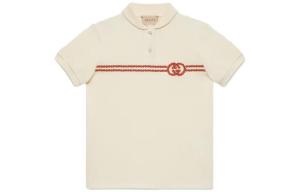 Детская футболка Gucci, кремовый