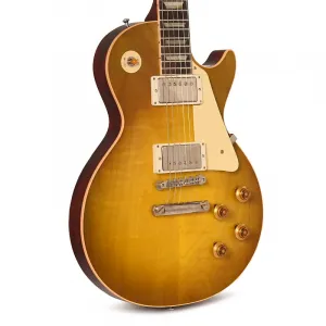 Gibson Custom Shop 1958 Les Paul Standard "CME Spec" Зеленый Лимон VOS с профилем грифа 60 V2 (Серийный номер #84945)