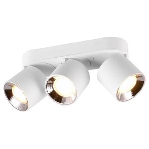 Потолочный светильник Trio Guayana, железо - белый - количество языков пламени: 3