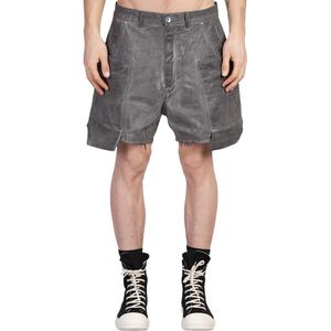 Джинсовые шорты карго Rick Owens DRKSHDW, серый