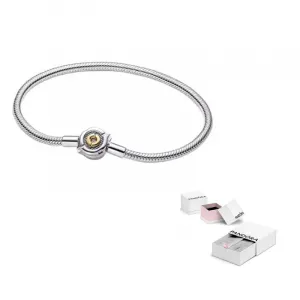 Pandora Серебряный браслет 925 пробы Unisex Silver