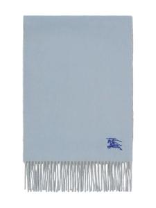 Burberry двусторонний кашемировый шарф, синий