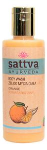 Sattva Ayurveda Body wash оранжевый гель для душа 210 мл