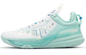 Баскетбольные кроссовки DVD1 унисекс с низким верхом белые/бирюзовые 361°