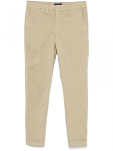 Узкие брюки из габардина Fay, нейтральный