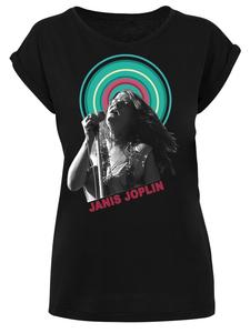 Футболка F4NT4STIC T-Shirt Janis Joplin Halo Photo', черный