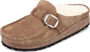 Женские ботинки Birkenstock Buckley с мехом, Tea/Natural