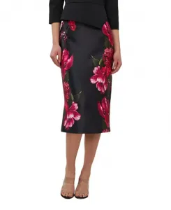 Юбка миди Flora Kay Unger, мультиколор