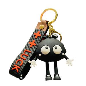 Креативная плюшевая кукла-брелок с длинными ножками small coal ball, высота 7см Bowl