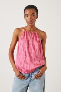 Топ Tina с воротником-бретелькой Hush, розовый