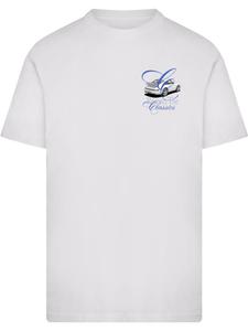 Футболка Бежит лучше, чем твой плейлист белого цвета Mister Tee