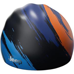 Плавательная шапочка Silicone Seaside Surfing And Rafting Pool для студентов, мужская, для водных игр и тренировок Jeep, blended черный