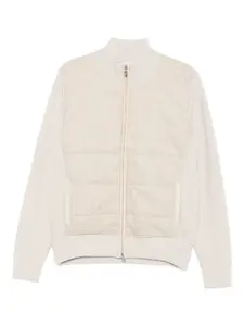 Стеганая куртка в рубчик Fileria, нейтральный