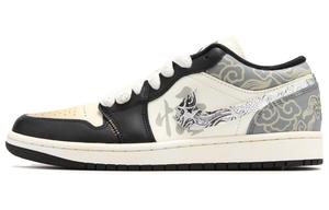 Баскетбольные кроссовки Air 1 Vintage Men Low-Top Black/Grey/White Jordan