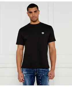 Футболка «Счастливый тигр» Regular fit Kenzo, черный