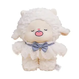 Успокаивающая ламба плюшевая кукла высота 30см MENGGEGE, синий
