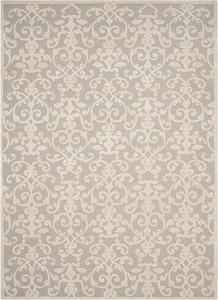 Ковер ручной работы из премиальной шерсти и вискозы SAFAVIEH, 244 x 336 см, Glamour Collection Grey/Ivory GLM101C
