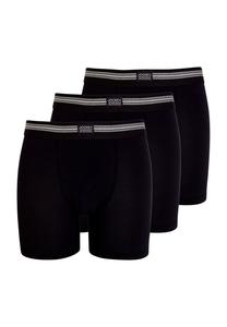 Мужские трусы-боксеры стрейч (3 шт.) JOCKEY, черный