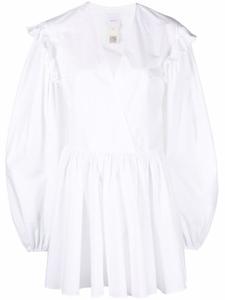Patou платье с V-образным вырезом, белый