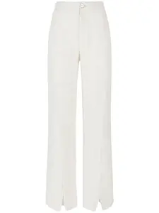 Брюки с пайетками GCDS, белый