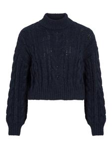 VILA Свитер в синем цвете