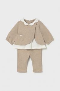 Комплект для новорожденного 2 предмета Mayoral Newborn, бежевый