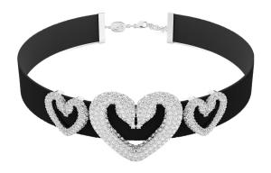 Swarovski Ожерелье Una для женщин черное