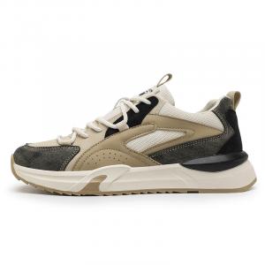 Дышащие и легкие низкие повседневные туфли для мужчин CALIFBULL, Black Gray